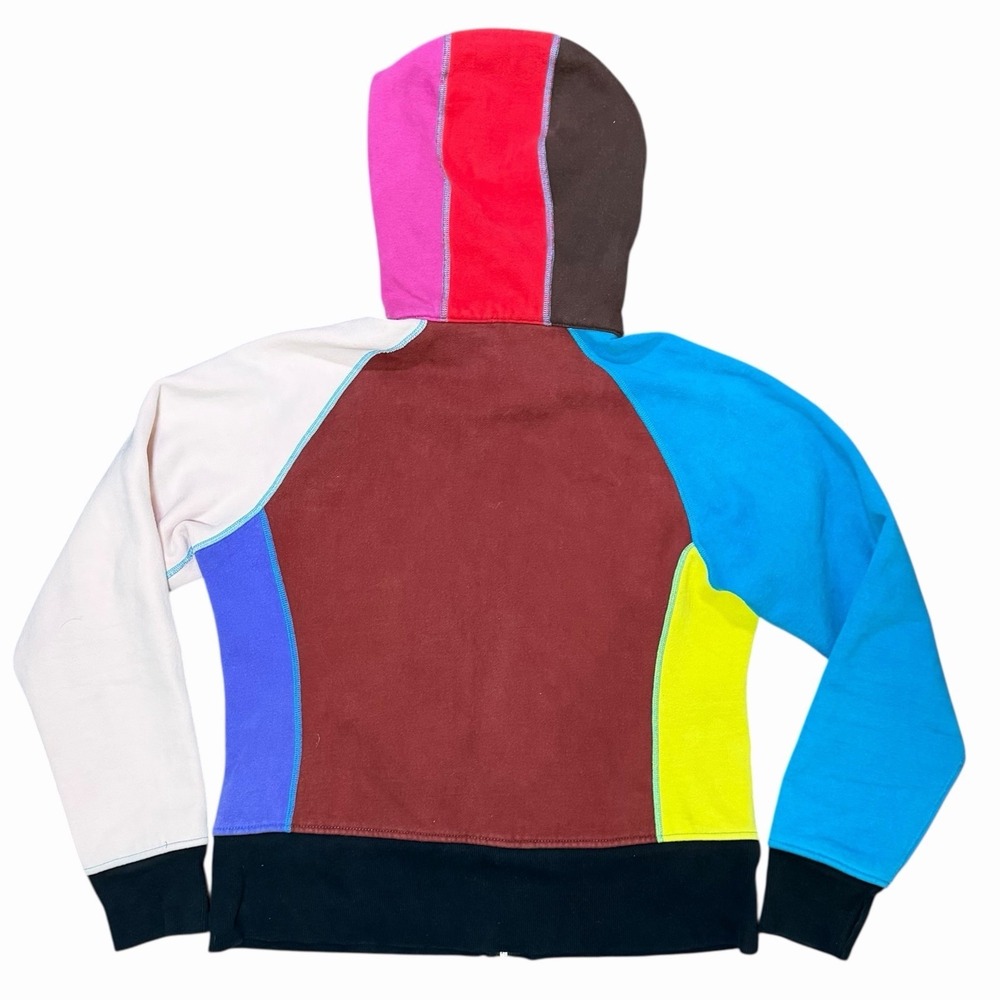 Lululemon Hoodie Womens Scuba Full Zip Color Block Pockets Athleisure‎ 21x23.5" - Picture 2 of 7